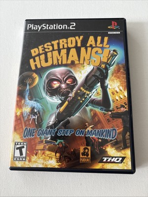 Destroy All Humans (Sony PlayStation 2, 2005) Complete Tested