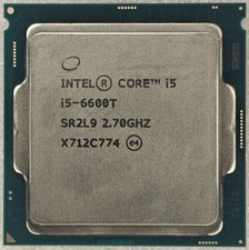 SR2L9 Intel Core i5-6600T 4-Core 2.70GHz 8.0GT/s LGA1151 35W 6MB CPU Processor
