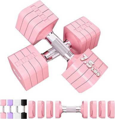 15LB 20LB 30LB 40LB 50LB Adjustable Dumbbell Set Weights Dumbbells Set for
