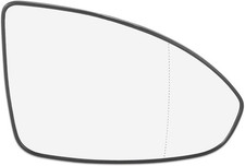 Car Rearview Mirror Glass Replacement with Backing Plate Heated Right 2011-2016