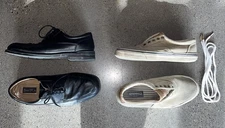 2 Pairs of Men's Shoes Size 10 (Sperry, Bass & Co.)