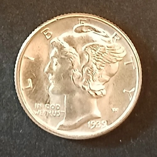 1939-P Mercury Dime — photo from another recent sale