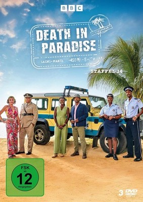 3 DVDs * DEATH IN PARADISE - STAFFEL / SEASON 14 IM SET# NEU OVP &