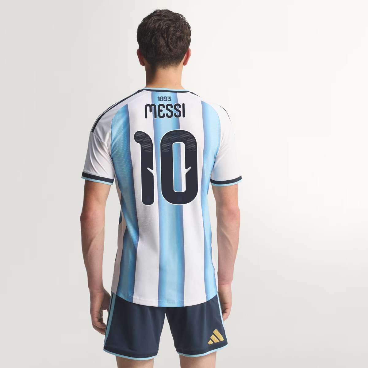 Argentina National Team 26 Home Messi 10 Jersey - Player Version