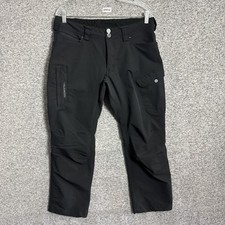 Truewerk Men's Size 32x30 Black Nylon T2 Werkpants Straight Leg Cargo Zip Pocket