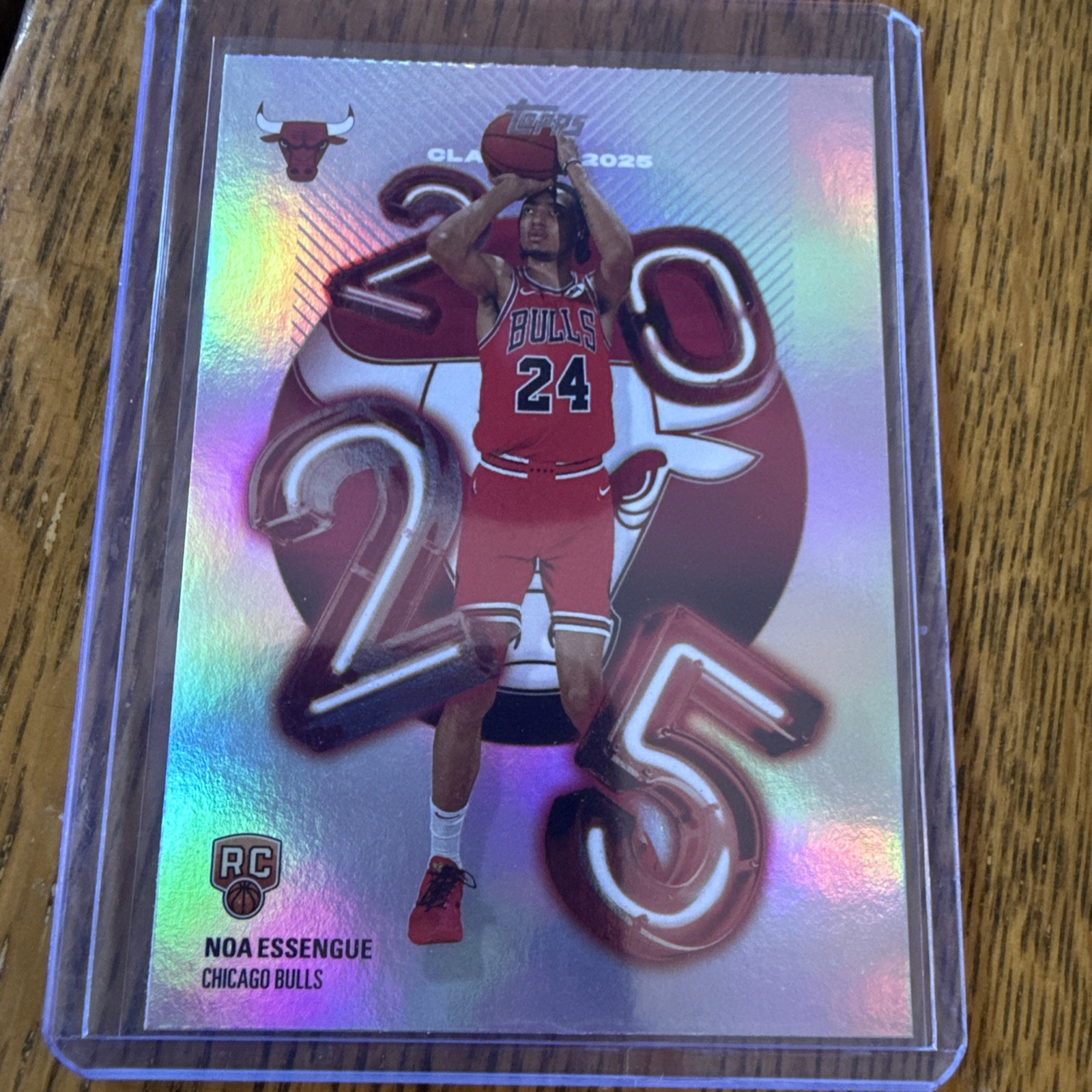 2025-26 Topps NOA ESSENGUE Rookie Class of 2025 1st Round Pick  - Chicago Bulls
