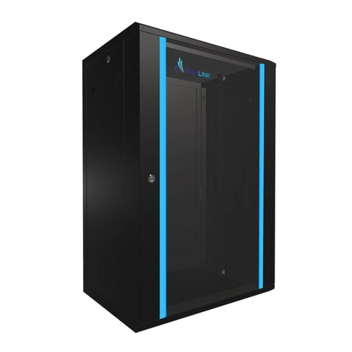 5903148914367 Rack cabinet 18U 600x450mm black hanging Extralink - 第 1/10 張圖片