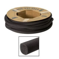 CRL Black Open Cell Backer Rod 1-1/2" Diameter in a 100 Foot Roll by CR Laurence