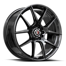 17x8 Spec-1 Sp-71 Gloss Black Wheels 4x1004x4.5 42mm Set Of 4