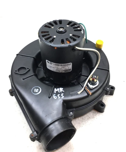 FASCO 7021-9087 Draft Inducer Blower Motor Assembly B2833001 115V used #MR655