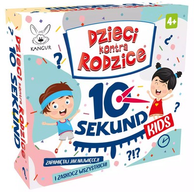 5904067471238 Dzieci kontra Rodzice 10 Sekund KIDS Kangur