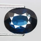 2.68ct.VERY GOOD SIZE BLUE SAPPHIRE MADAGASCAR UNHEATED GEMSTONE OVAL SHAPE