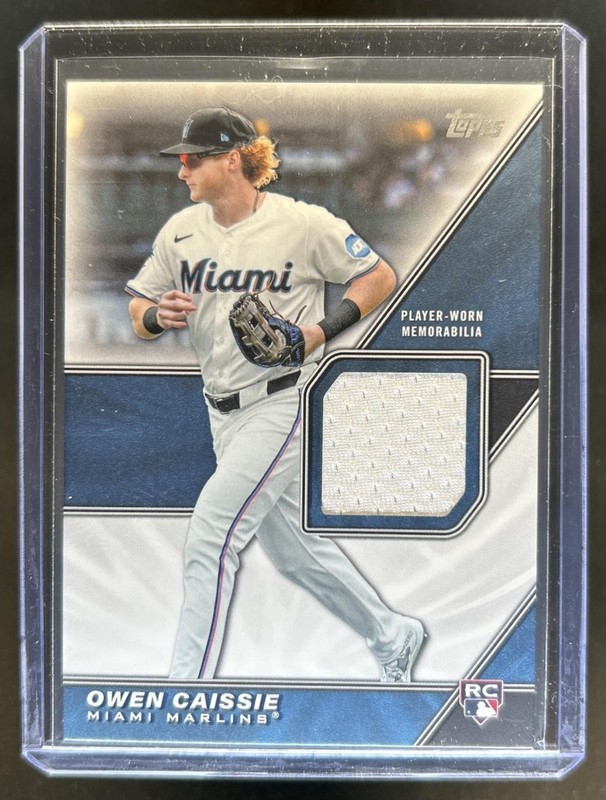 2026 Topps Owen Caissie Major League Material RC Jersey #MLM2-OCA