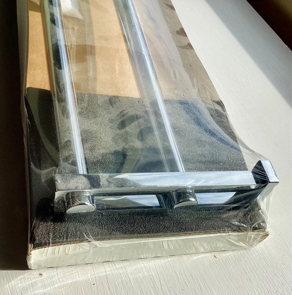 Motiv Frame Series 24" Double Towel Bar Chrome BRAND NEW NIB Modern NOS - Image 4 of 4