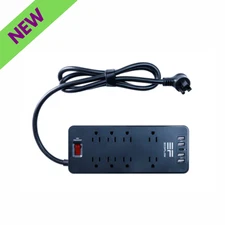 EcoFlow Surge Protector USB For Power Stations 8 AC Outlets 4 USB-A 1 USB-C Port