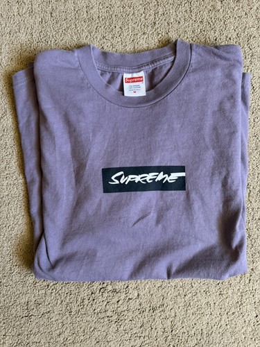 Supreme SS24 Futura Box Logo Tee Purple Size M