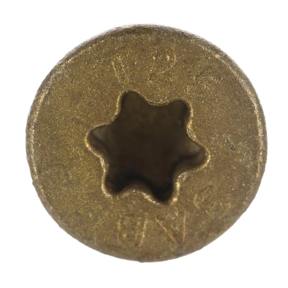 #9 x 3" Saberdrive Tan XL1500 Coated Exterior Star Drive Multi-Purpose Deck Scre - Image 2 of 4