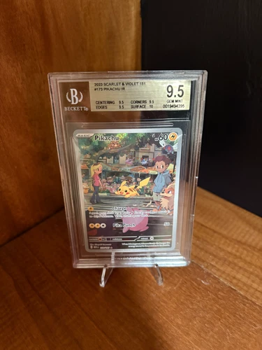 Pikachu IR 173/165 Scarlet & Violet 151 BGS 9.5 PSA 10