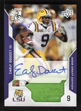 Early Doucet 2008 Upper Deck Draft Edition Autographs #34 LSU Auto