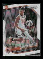 Saniya Rivers - 2025 Prizm WNBA - White Seismic - Rookie