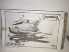 MAQUETTE UPGRADED KIT MPM - 1/72 - AVION - XF-85 GOBLIN - COMPLET