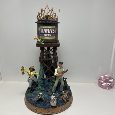 TIANA'S BAYOU ADVENTURE LIGHT-UP WATER TOWER FIGURE  NEW