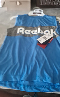 Reebok Herren Sport-Set Shirt & Shorts Blau/Grau S Jersey Regular Fit