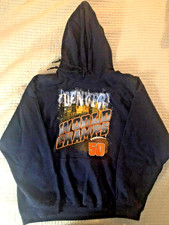 Denver Broncos Super Bowl 50 NFL Hoodie XL Football 50/50 Cotton Poly