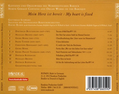 #ad MEIN HERZ IST BEREIT MY HEART IS FIXED NEW CD $22.39