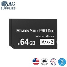 64GB Memory Stick Pro Duo MARK2 - High-Speed, Temperature Proof Card