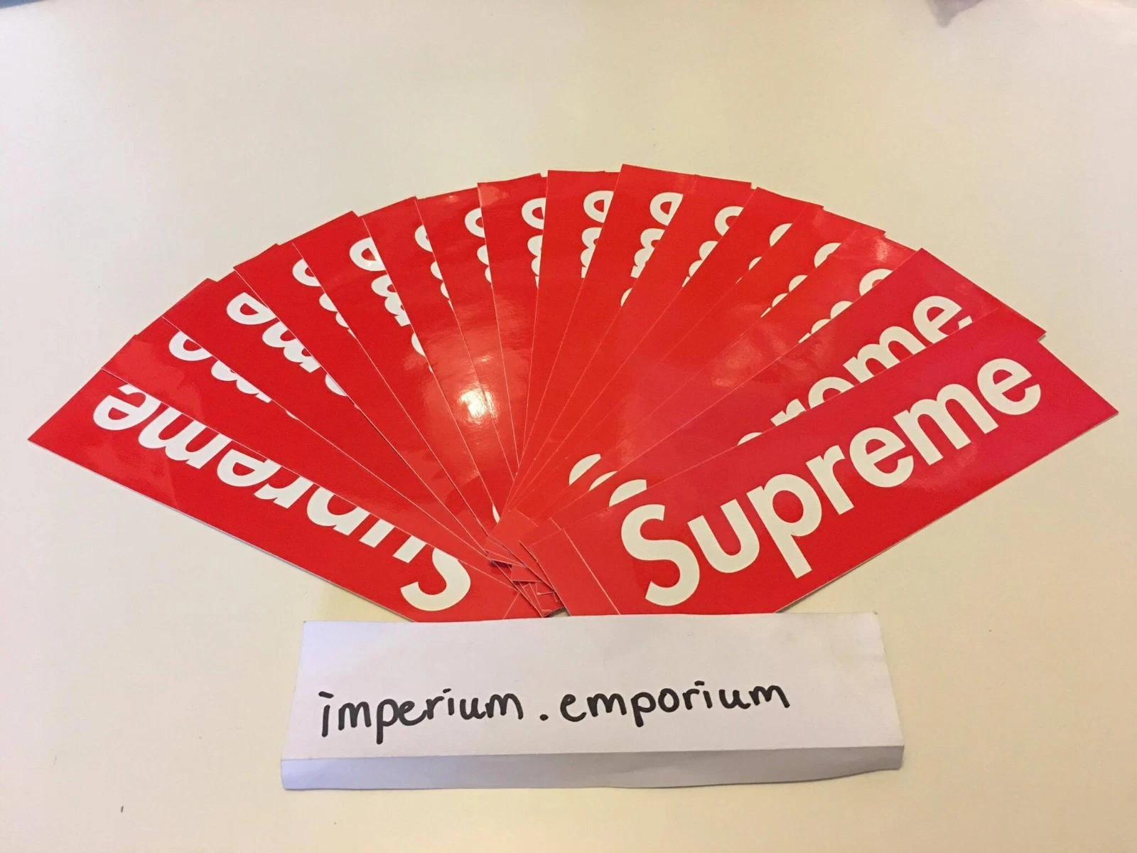 Supreme adesivi (contiene MOLTI Stili, 100% ORIGINALE GARANTITA)