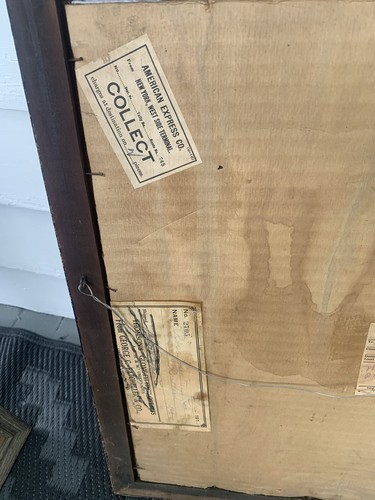 4 ANTIQUE FRAMED PHOTOGRAPHS CREEPY COOL ORIGINAL PERFECT FOR HALLOWEEN 1 @ 1914 - Picture 11 of 13