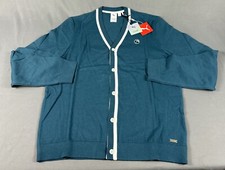 Puma Golf Sweater Cardigan Arnold Palmer Logo Large Legion Blue NWT MSRP $140