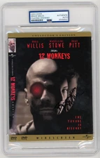 Bruce Willis Signed 12 Monkeys DVD Cover - PSA DNA Slab