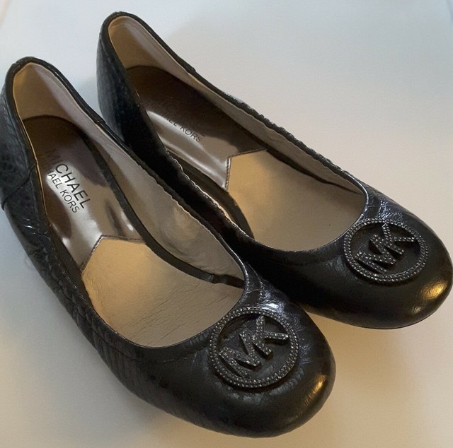 michael kors black flats