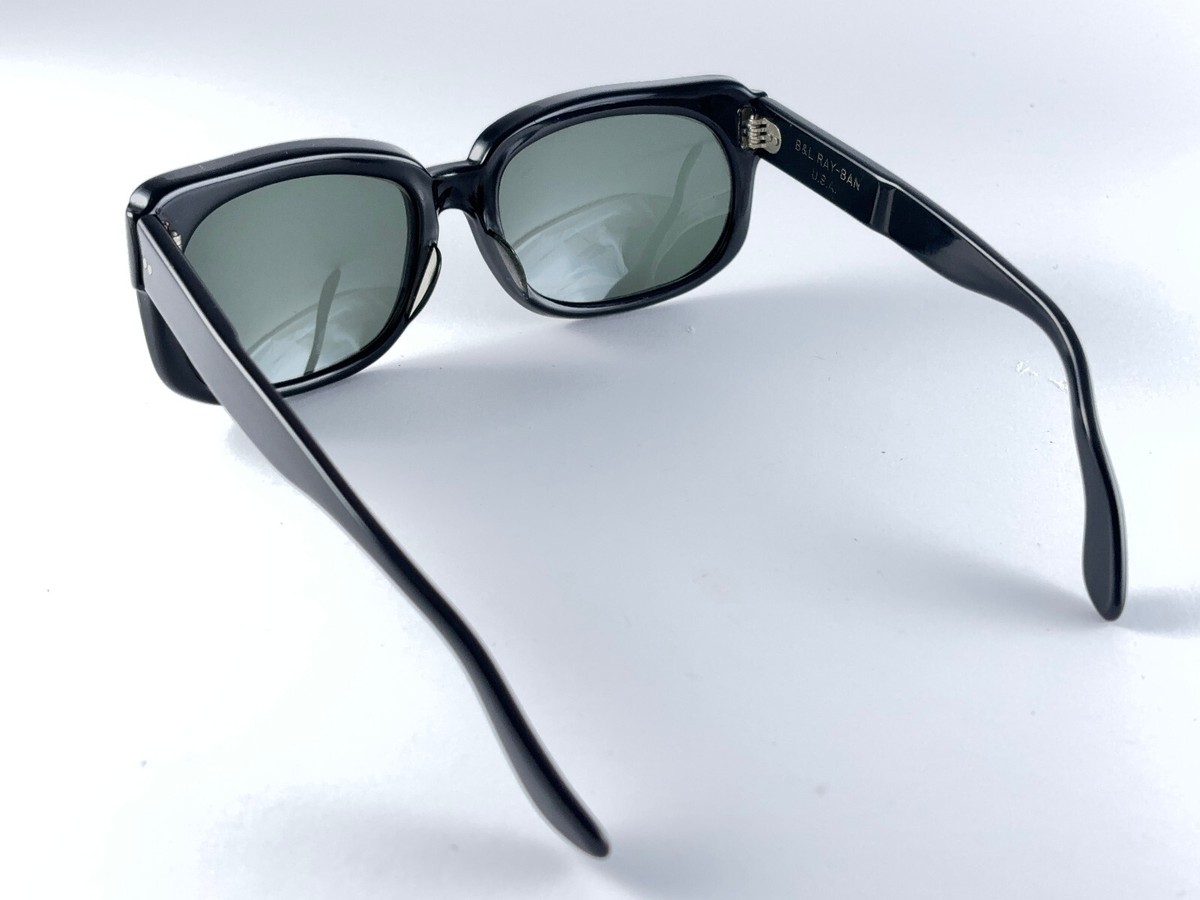 小物 1960s B&L RAYBAN BENGAL NEW VINTAGE RAY BAN BENGAL DEEP BLACK 1960'S MIDCENTURY USA