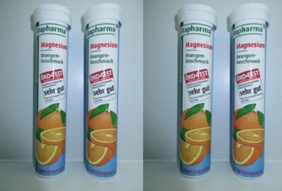 altapharma magnesium citrate l carnitine 4 x Altapharma Magnesium (oranges taste) 80pc dissolvable tablets New