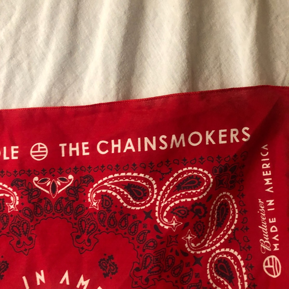 Jay Z Made in America 2017 Budweiser Red Bandana | eBay