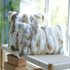 Luxury Double-Sided Soft Pillow Case Home Decor Cushion Cover Natural Tan