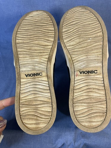 Scarpe da ginnastica casual Vionic donna Midi Perf nere nabuk slip on 10 - Foto 5 di 6
