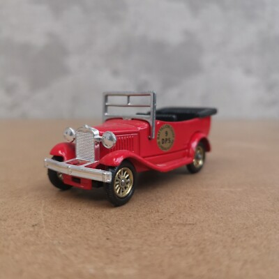 Vintage Ledo ''Bataillon Chief'' D. P. S. 9 Diecast Fahrzeugmodell - rot