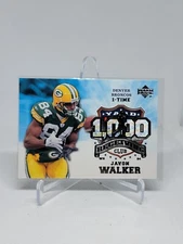 2006 UD 1,000 Yard Receiving Club  JAVON WALKER - Packers  # 1KRE-JW C7C