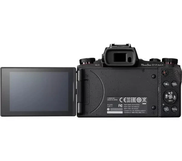 Canon PowerShot G1 X Mark III 24.2MP Compact Digital Camera - Black - Image 4 of 4