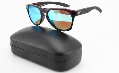 NIKE Sonnenbrille ESTNL NAVIGATOR R EV1020 603 #3 Blue Mirrored Sun With Case
