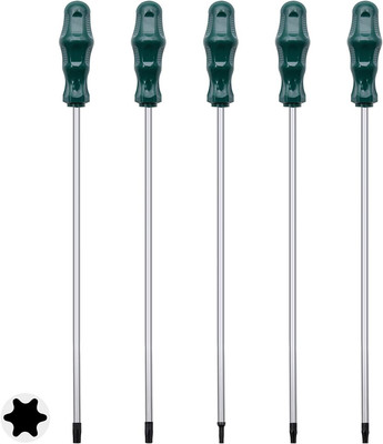 Extra Long Torx Screwdrivers Set, 5Pcs 12In Magnetic Torx Screwdrivers Set