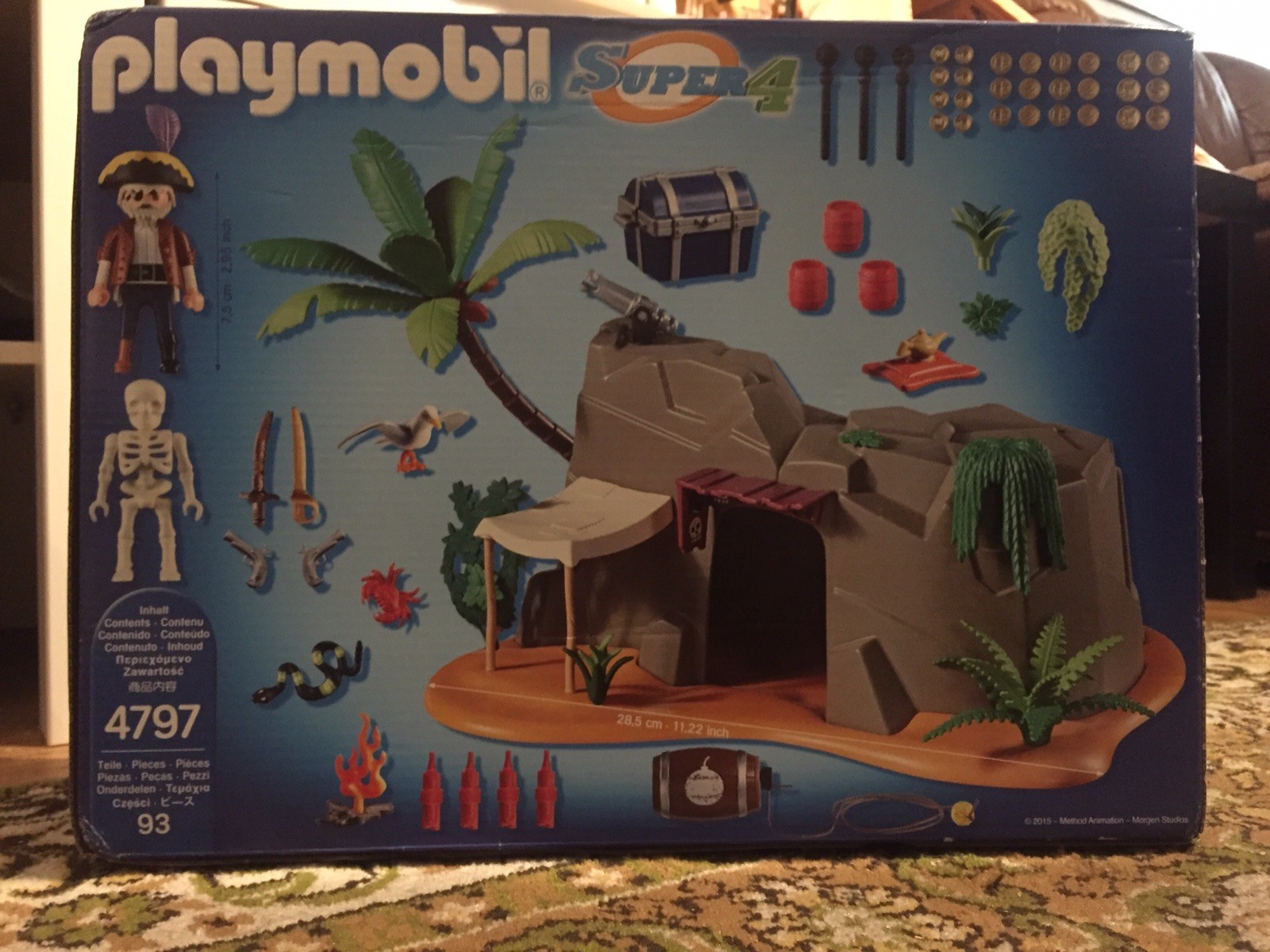 playmobil pirate cave
