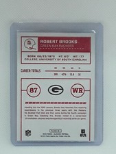 Robert Brooks 2016 Panini Classics Football - RED BACK SP #181 Green Bay Packers