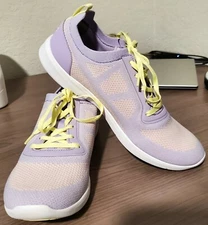 Vionic Womens Sky Lenora Active Sneaker Orthotic Arch Support Lavender Size 9