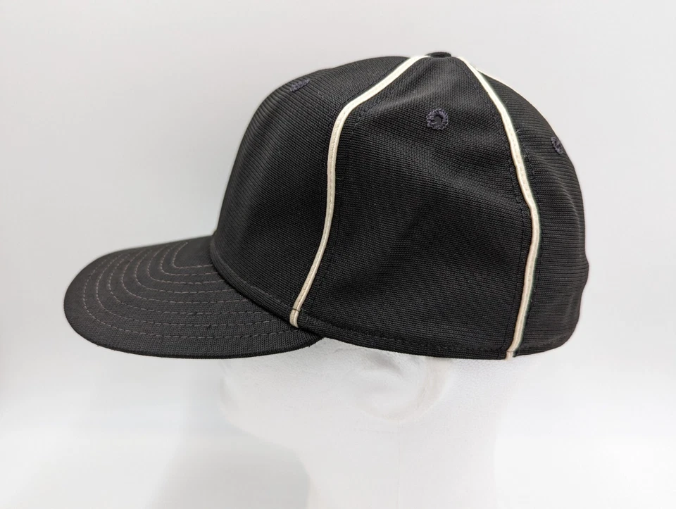 Sombrero de árbitro vintage de la NFL para hombre talla 6 7/8 negro modelo profesional New Era hecho en EE. UU. Foto 4 de 4