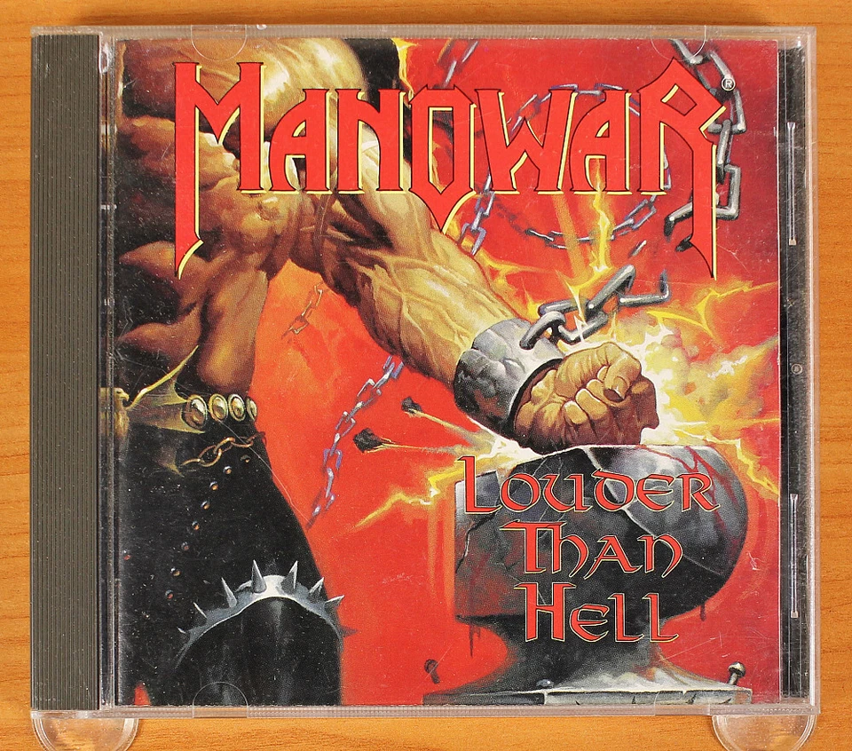 Manowar - Louder Than Hell CD (Япония 1996 Geffen Records) MVCG-191 - Изображение 2 из 4